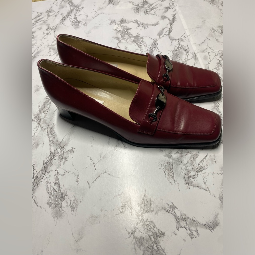 Talbots Red Vintage Heels